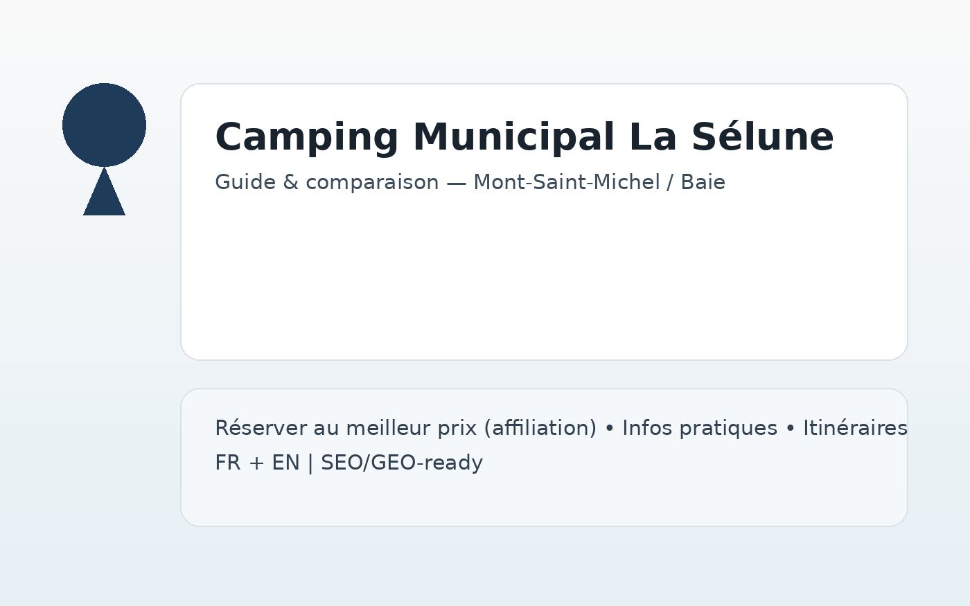 Camping Municipal La Sélune — Ducey-les-Chéris